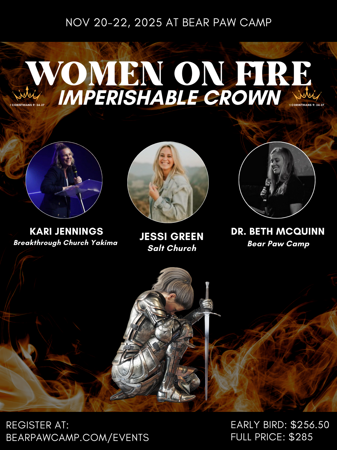 women on fire advertisement